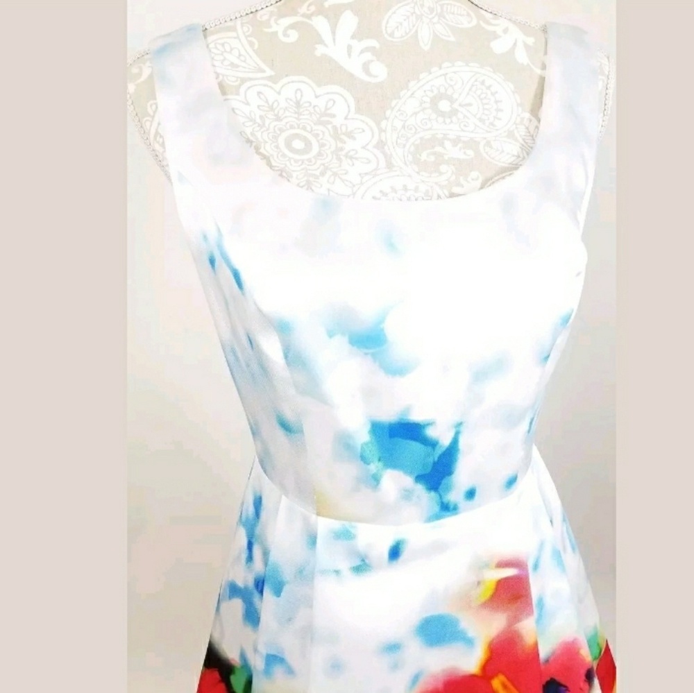 Nicole Miller Garden Princess Prom dress size 4 - Picture 3 of 7